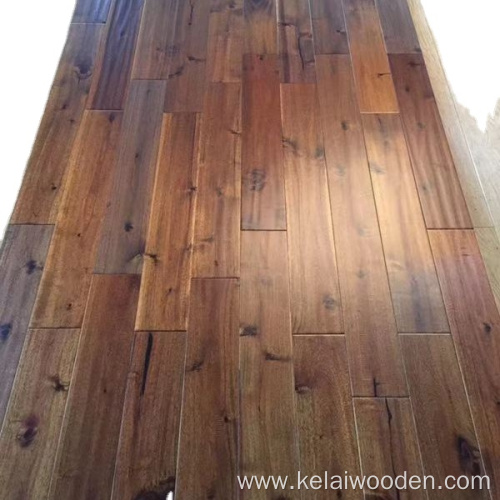 Solid Small leaf Acacia wooden Flooring